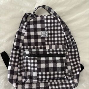 Herschel Supply Company Black and White Checkered Backpack